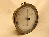 Early Lucien Vidi barometer signed E. J.DENT, Paris, serial no 833